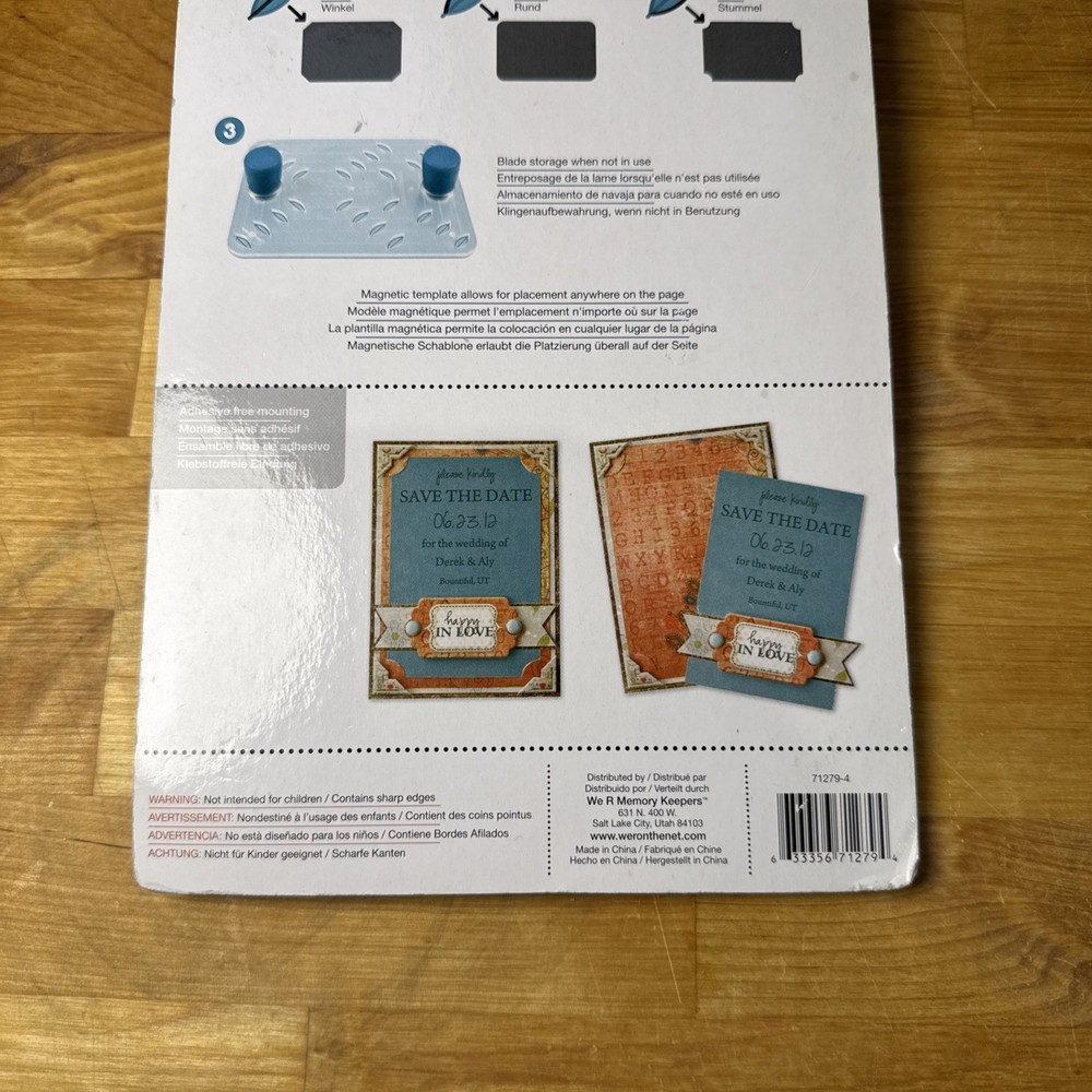 We R Memory Keepers Corner Mounter Tool V.2 New