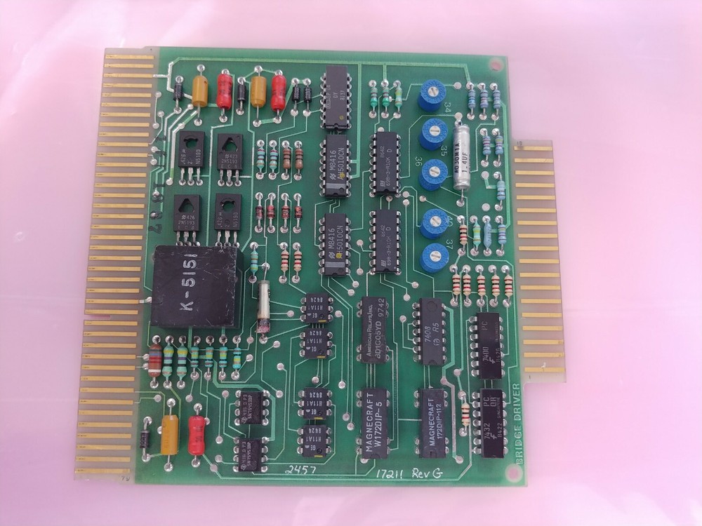 Universal Instruments Bridge Driver 17211000 Rev E