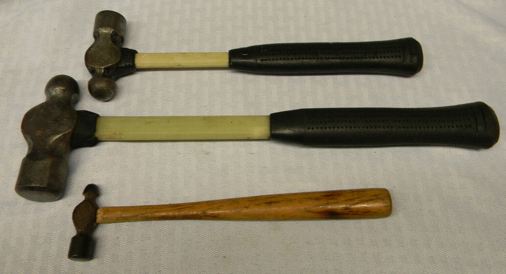 EASCO 3PC BALL PEEN HAMMER LOT