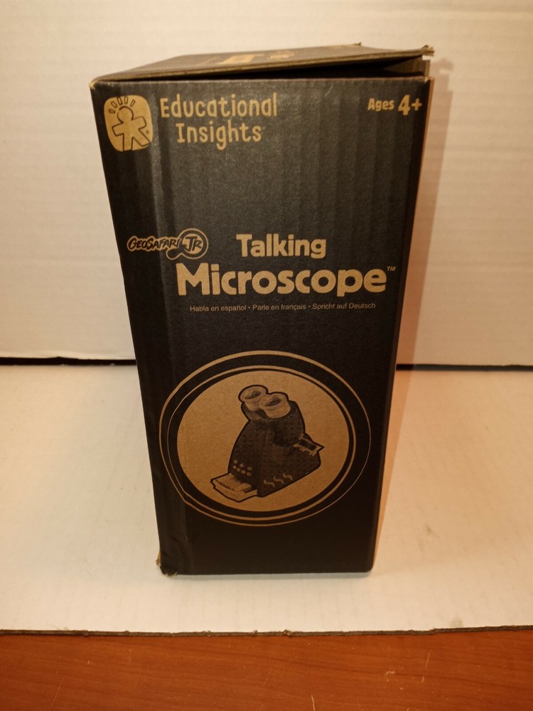 GeoSafari Jr. Talking Microscope, Featuring Bindi Irwin, Microscope for Kids, S