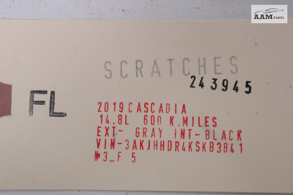 2018-2024 FREIGHTLINER CASCADIA FRONT LEFT DRIVER SIDE ROCKER PANEL OEM