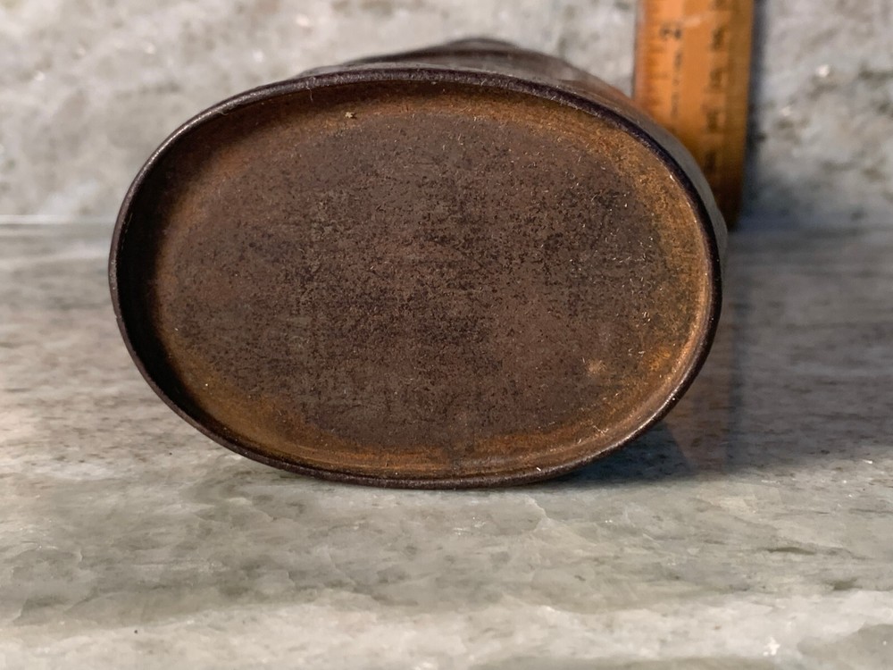 Vintage Justrite Metal Bottle