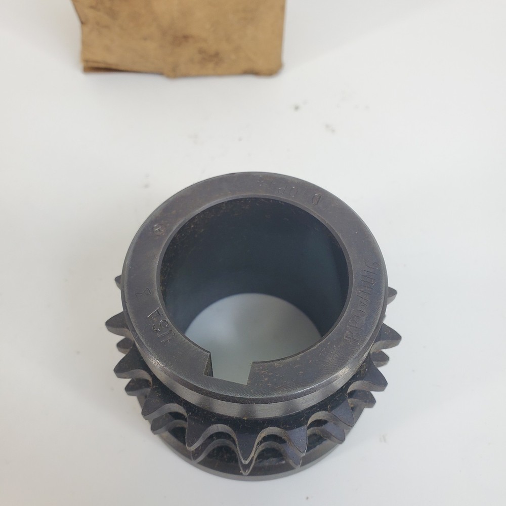 Browning D40P18 Roller Chain Double Sprocket #40 Chain 18 Teeth