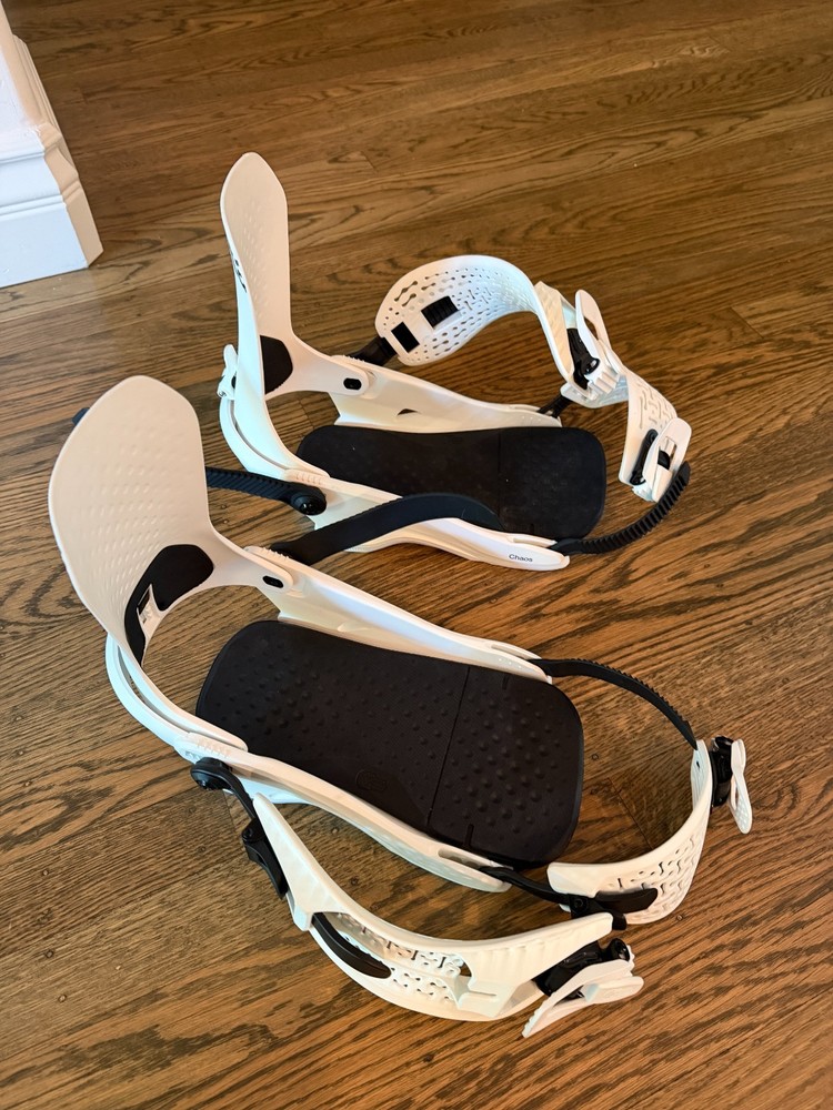 Bataleon Chaos Heelwrap bindings, white L/XL