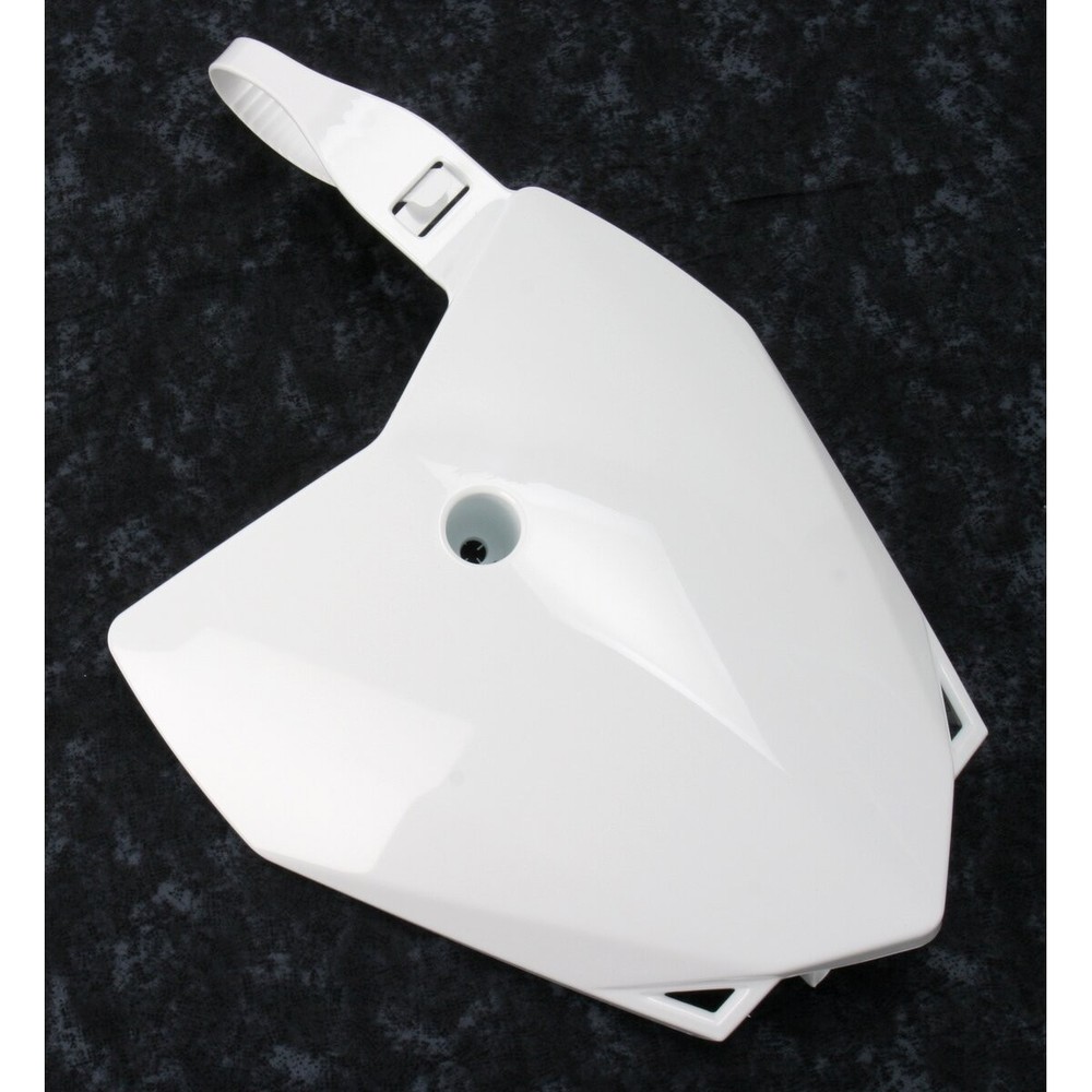 UFO White Front Number Plate - KA04718-047