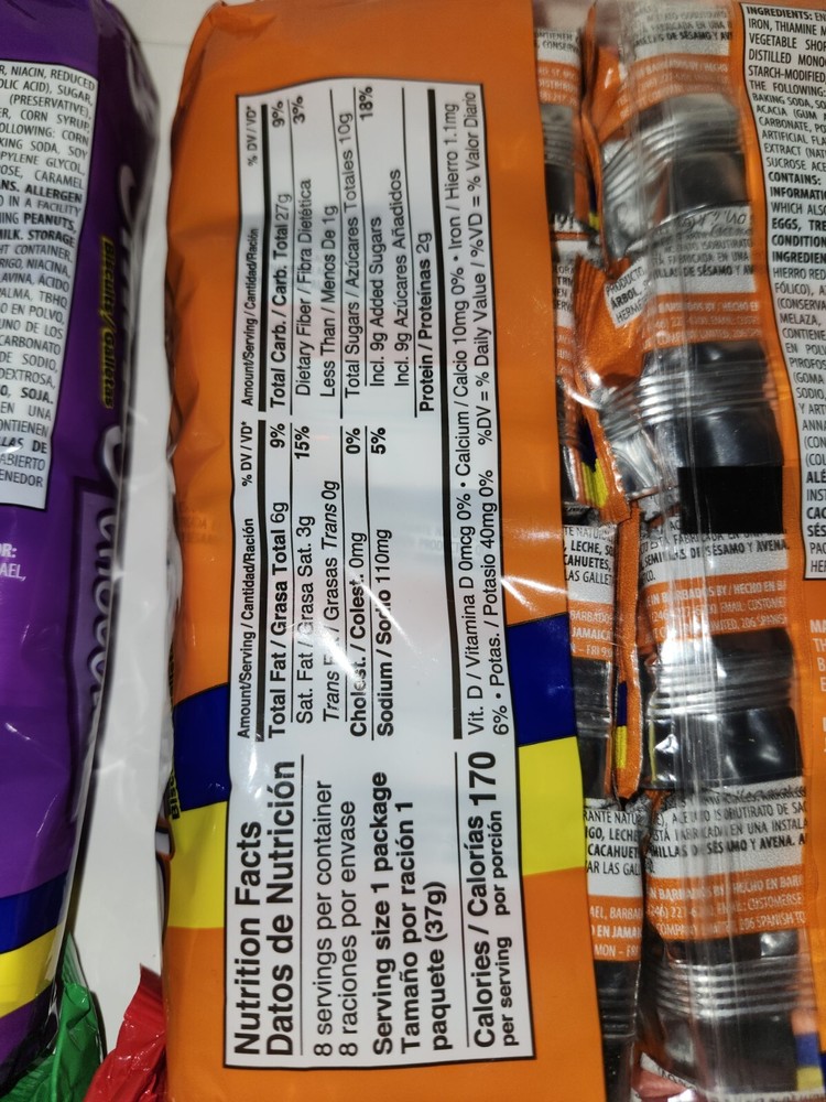 Shirley Biscuits/Galletas Wibisco 8 Packs