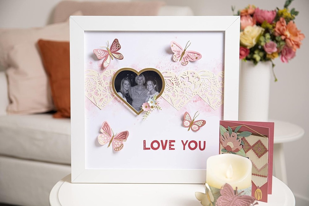 Sizzix Thinlits Patterned Butterflies Cutting Dies by Jennar 665896 NEW