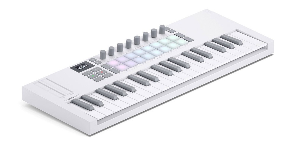 Novation Launchkey Mini 37 MK4 White 37-key MIDI Ableton Keyboard Controller