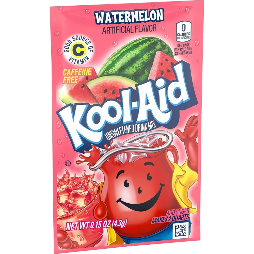 Kool-aid Watermelon Unsweetened (pack of 48)