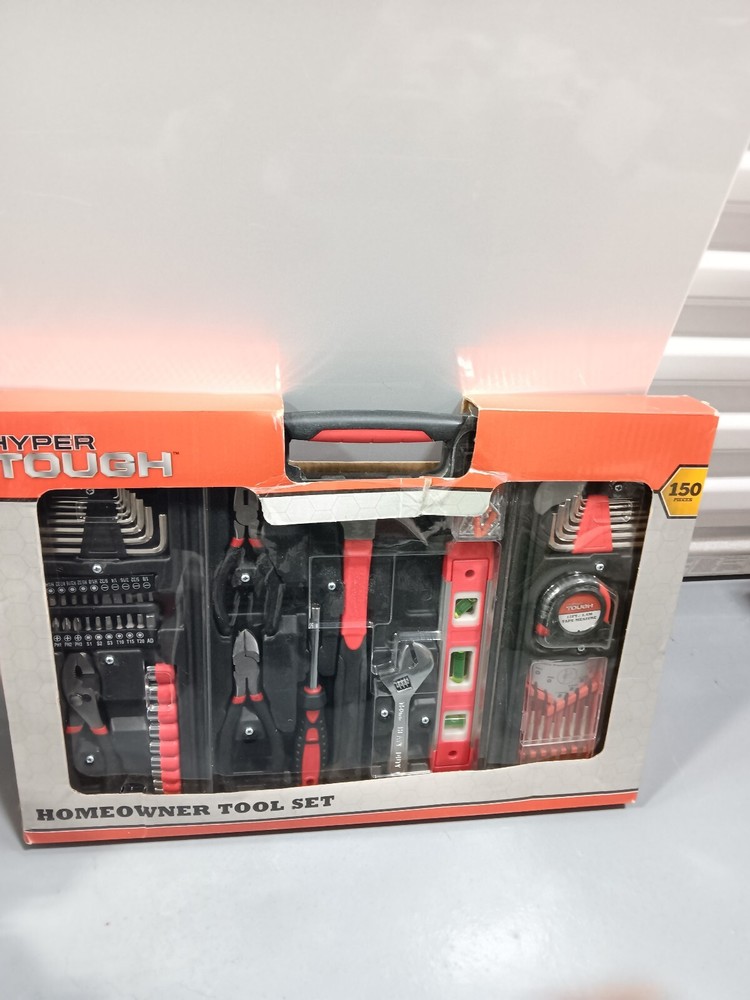 HYPER TOUGH HOMEOWNER TOOL SET 150 PIECES