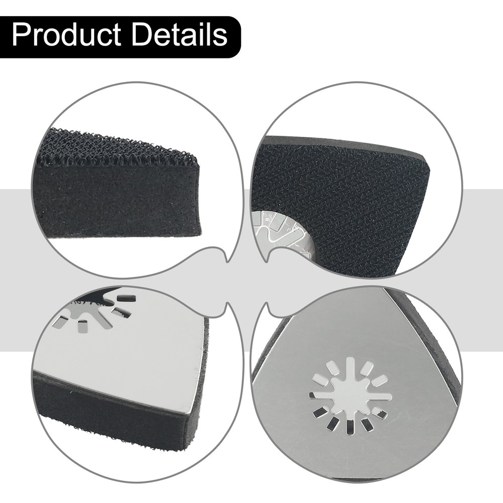 Triangular Oscillating Sanding Pad Fits OlderCraftsman Multi-Tool Machines 80mm