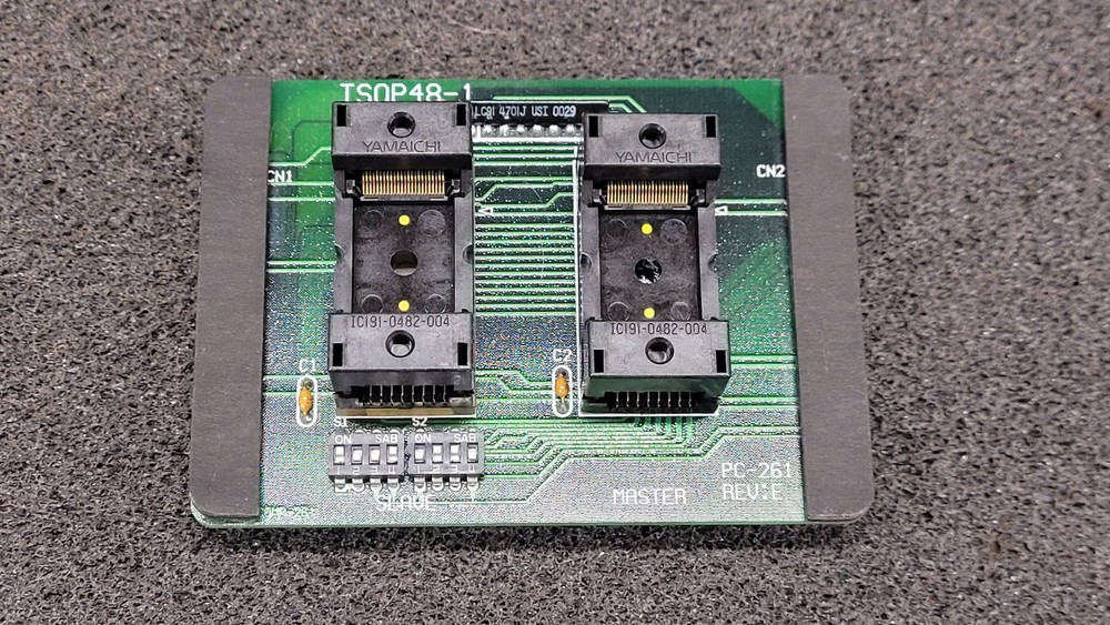 System General HSP Adapter TSOP48 -1 PC-261 Rev E Multi Apro Socket