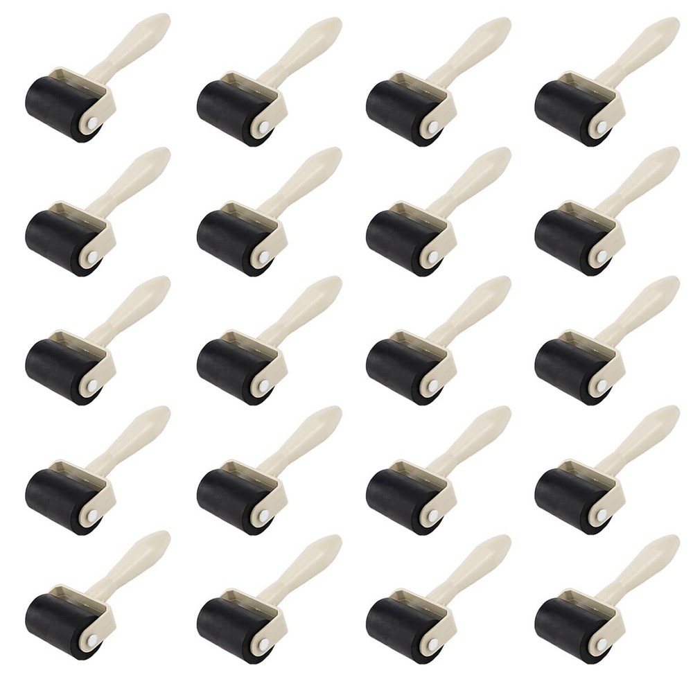 20 Pcs Embossing Roller, Craft Roller, Paint Roller, Roller Brush for DIY, Pr...
