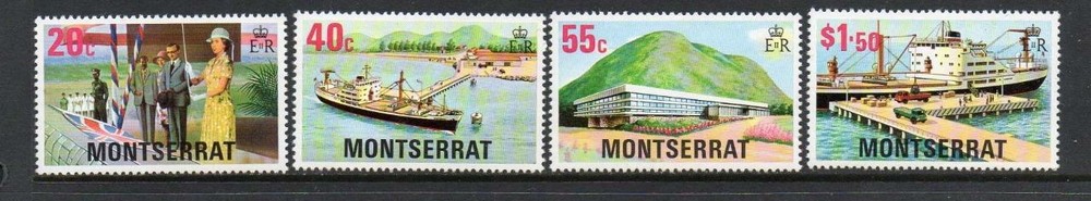 MONTSERRAT MNH 1977 SG404-407 DEVELOPMENT
