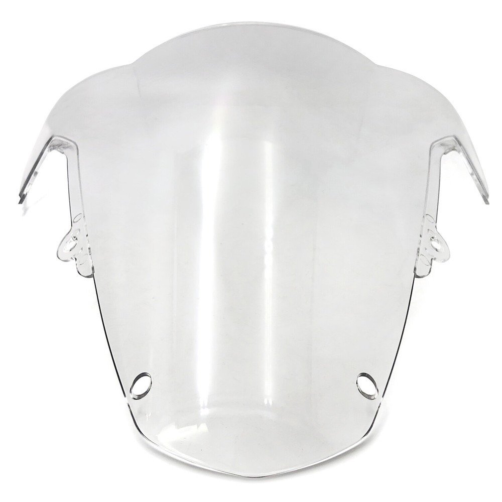 Clear DOUBLE BUBBLE TRANSPARENT WINDSCREEN SHIELD FOR 2003-2004 SUZUKI GSXR1000