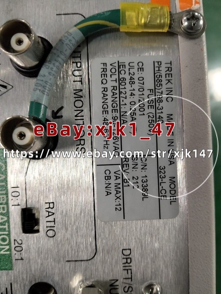 TREK 323 ELECTROSTATIC VOLTMETER