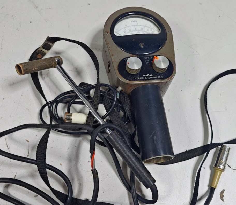 Wallac Thermo-Anemometer - Untested, For Parts