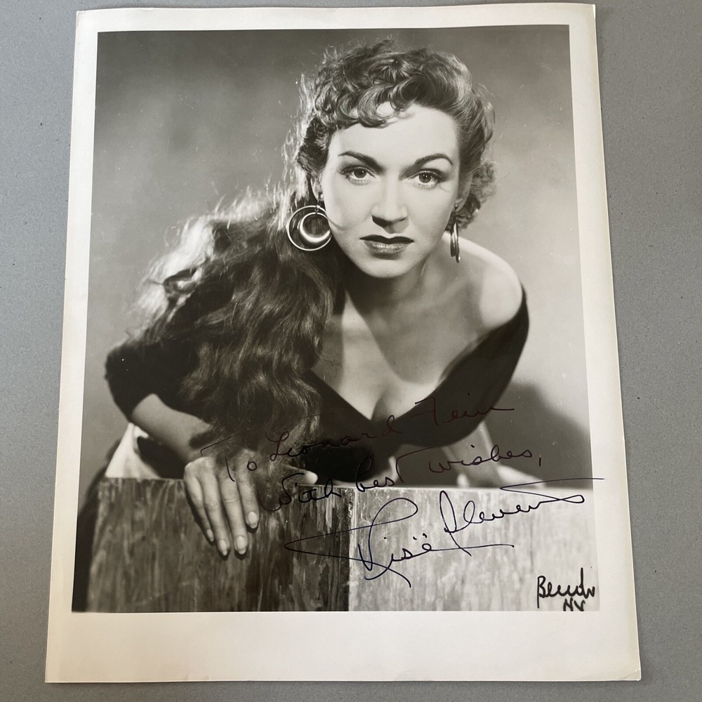 Signed! Rise Stevens (Soprano) American Opera Singer 8x10 1955