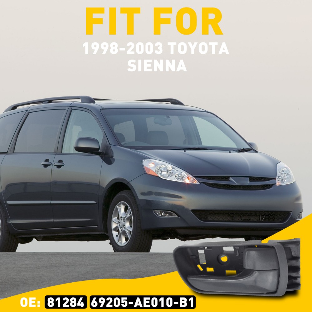 For 2004-2010 Toyota Sienna Inner Interior Door Pull Handle Front Passenger Side