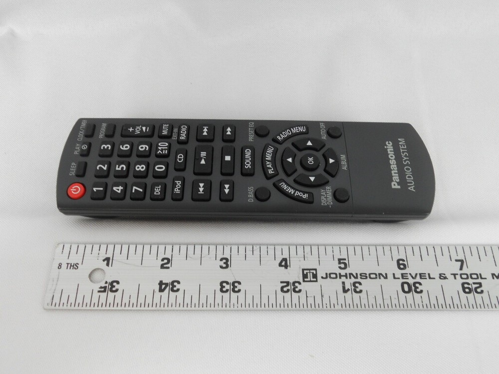 PANASONIC AUDIO SYSTEM Remote Control Replacement - Model No. N2QAYB000640