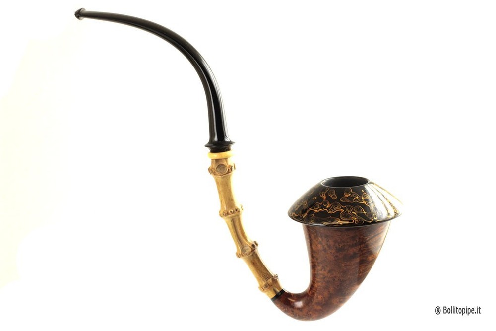 C-Pipe - Calabash - Tiger Eyes - Bamboo