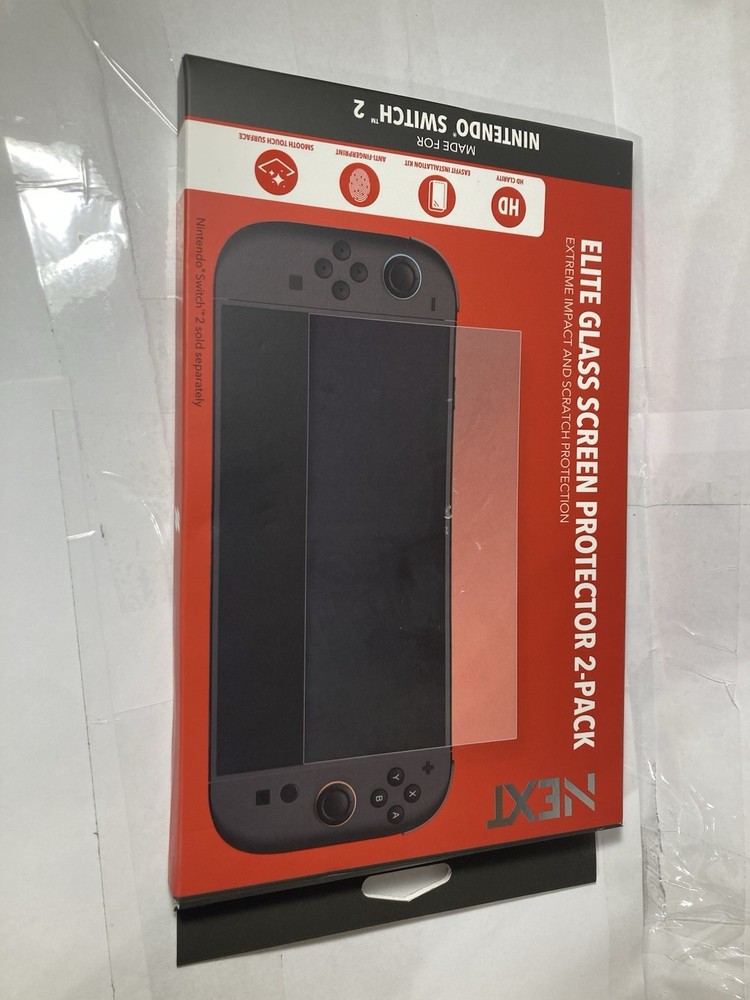 2-Pack Screen Protector for Nintendo Switch 2 Tempered Glass Clear