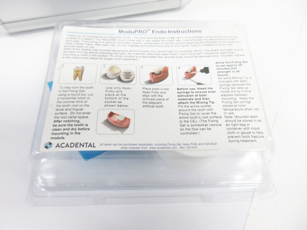 ACADENTAL MODUPRO ENDO E120 PC TYPODONT CASE WITH STORAGE MOUNT FOR ADEX CDCA