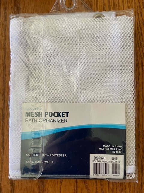 Maytex Mesh Pocket Bath Organizer