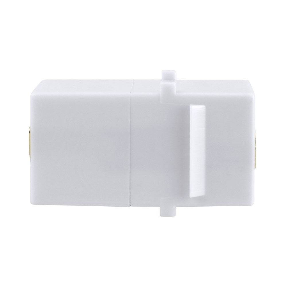 Construct Pro HDMI Keystone Jack Pass-Through Insert (White)