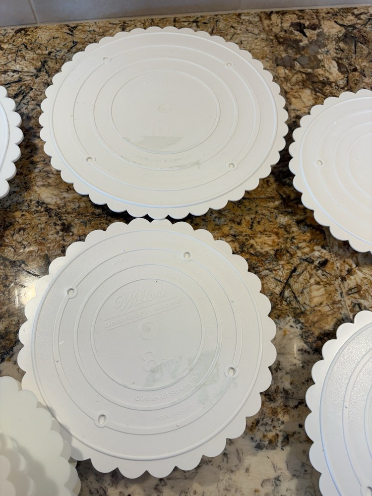 Wilton Plastic Cake Separater Plates (14)