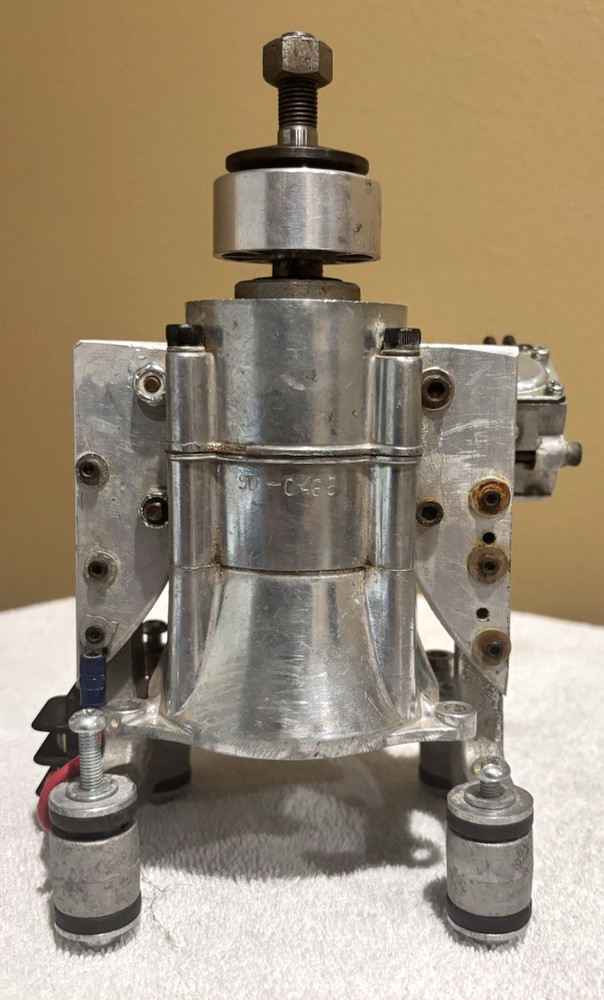 Maloney 100 RC Airplane Engine Mounted on Frame