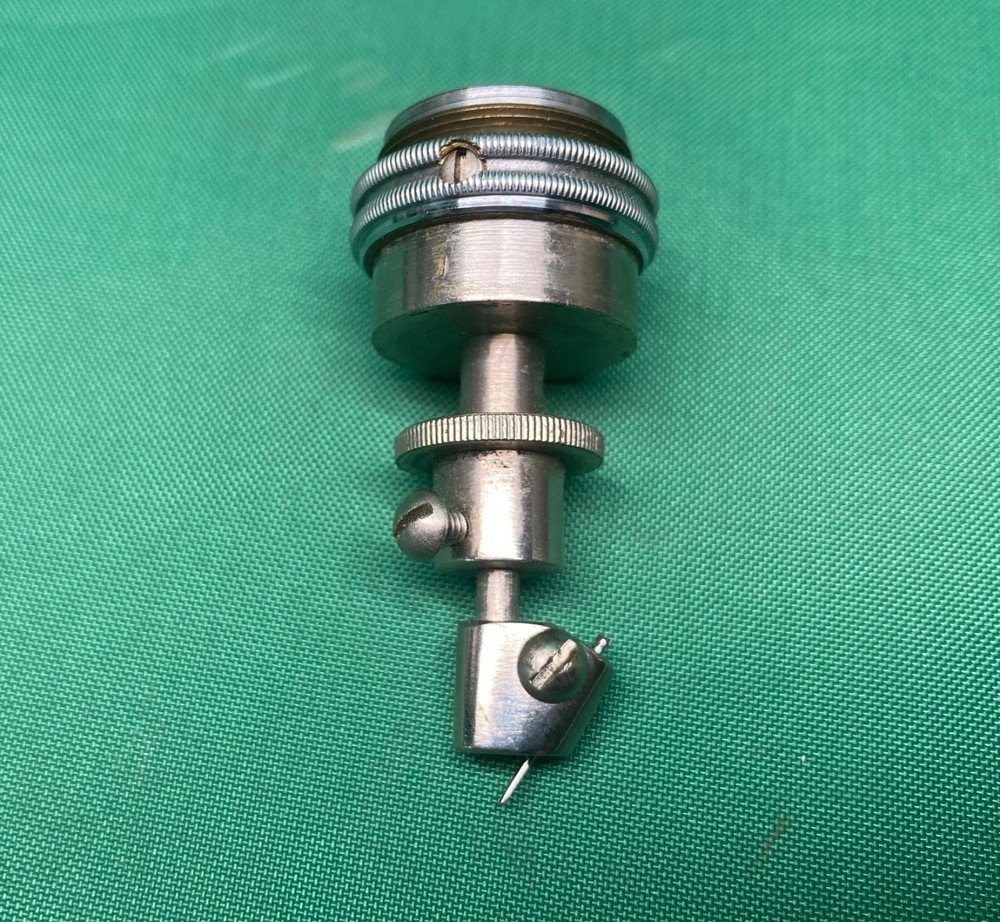 Vintage Thomas Sheaf Microscope Object Localizer Scribe Circle on Cover Glass