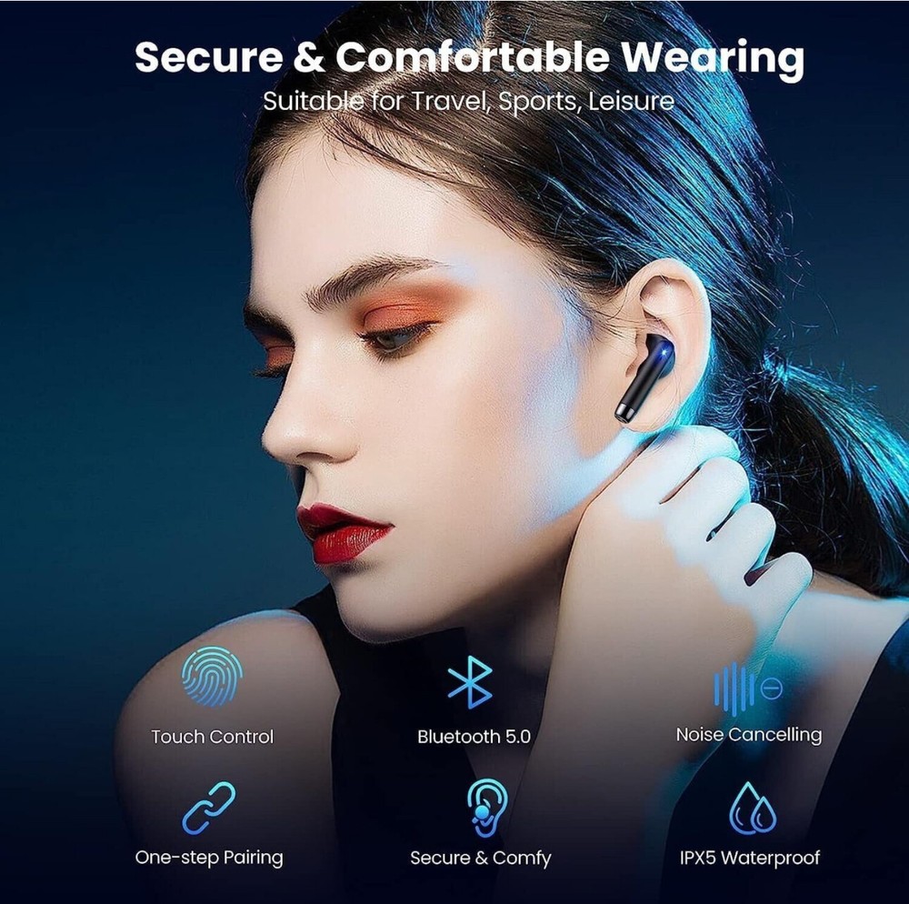 for Boost Celero 5G Wireless Bluetooth Headphones Earphones Headset TWS