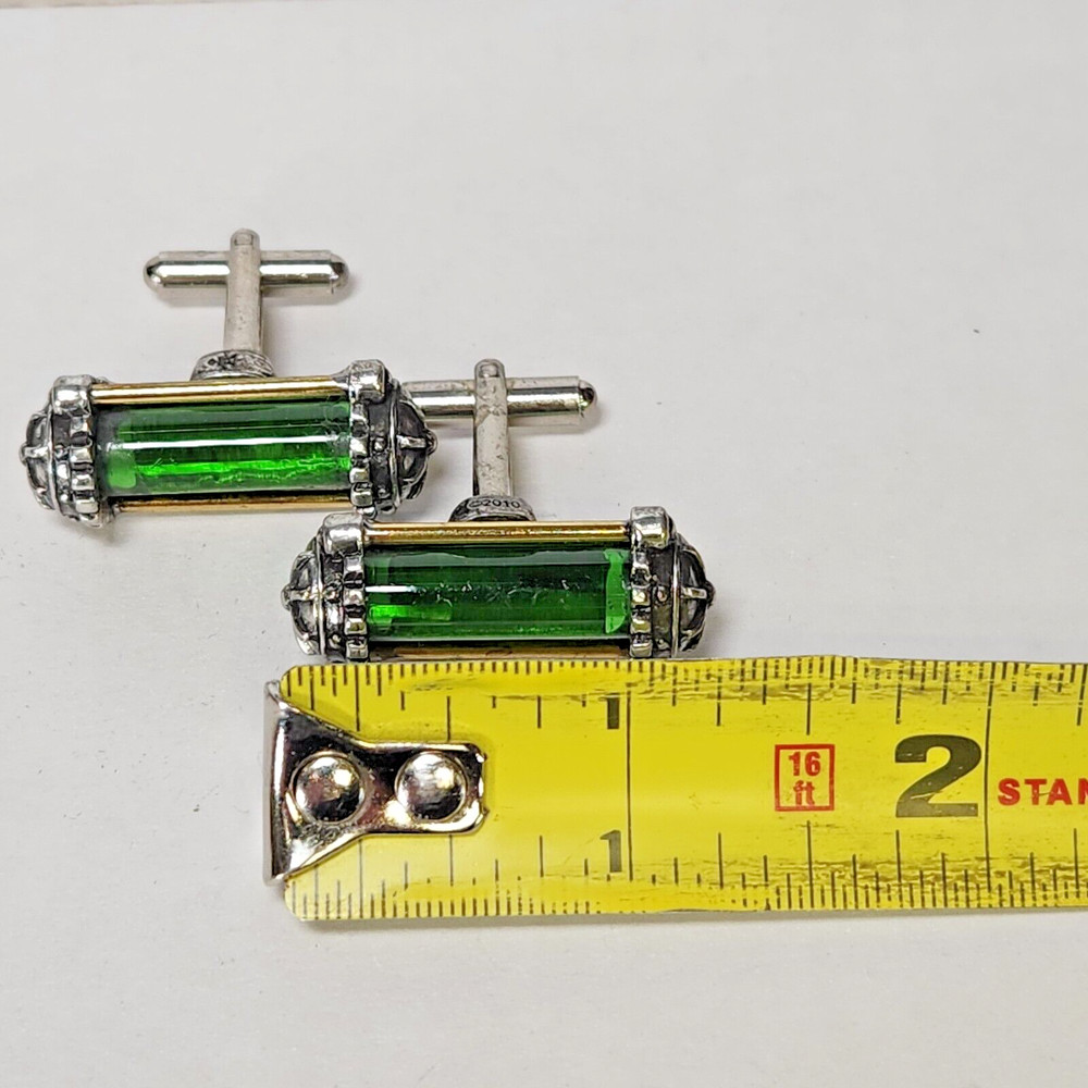 Steampunk Miasmatic Reactor Core Cufflinks by Alchemy 1977