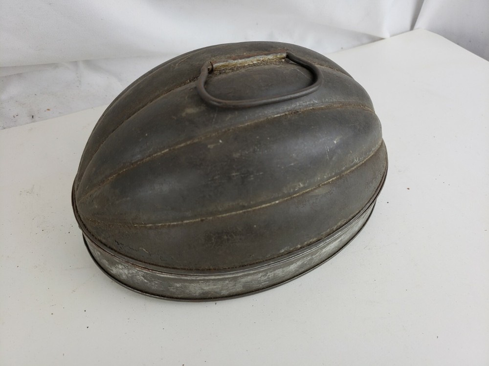 Rare unusual antique tin container ca. 1920s