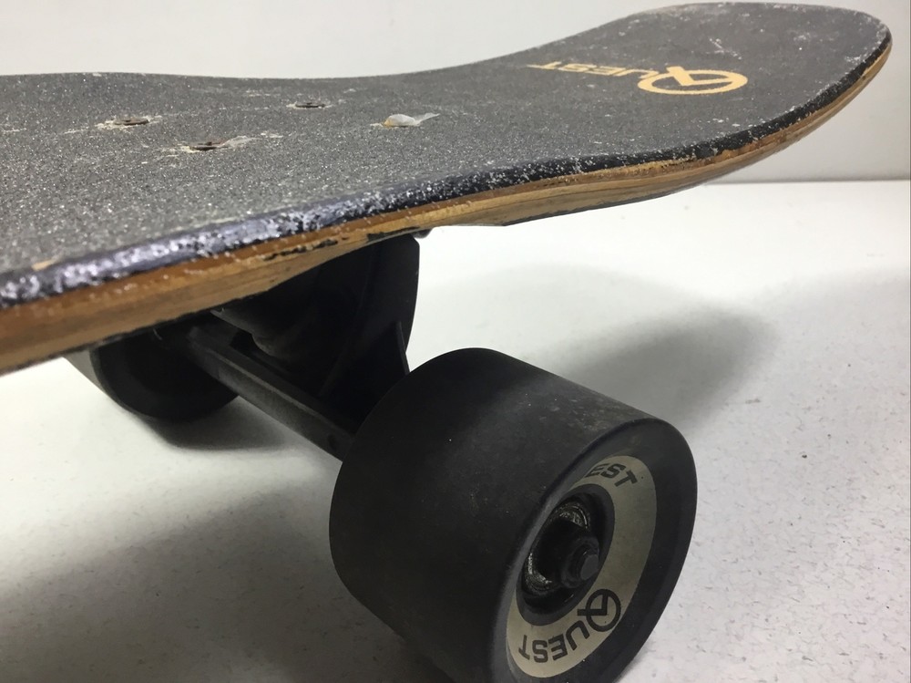 Quest Longboard Skateboard 44" Cruiser Twisted Cherry Tree Design Smooth Wheels