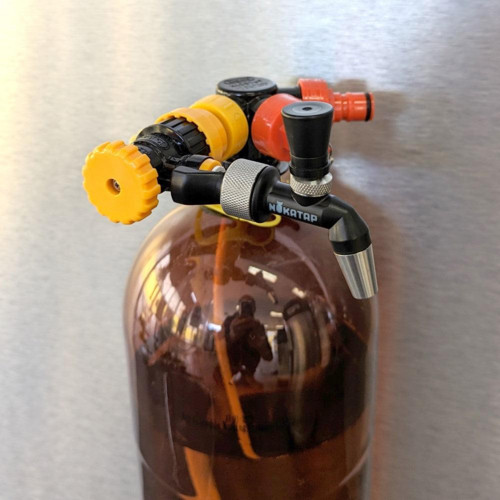 NukaTap Mini Beer Faucet Assembly Kit | Flow Control Ball Lock Quick Disconnect