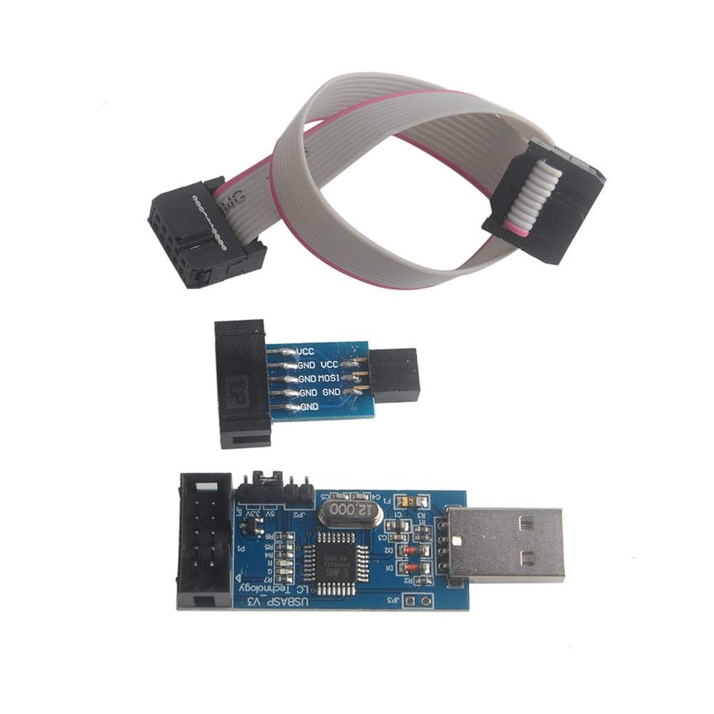 Geekstory for ATMEL 51 AVR USB ISP ASP Microcontroller Programmer 1 PCS