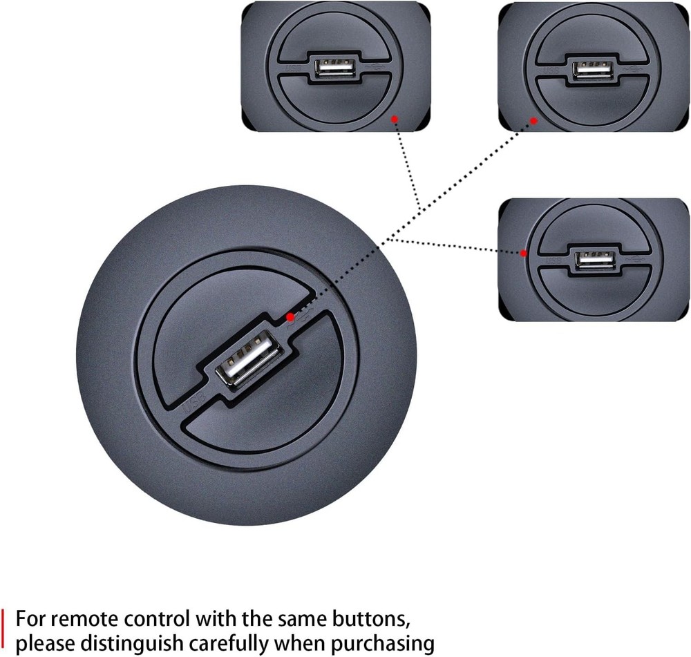 Recliner Switch Replacement, 2 Button Remote Hand Control Handset Within 90 D...