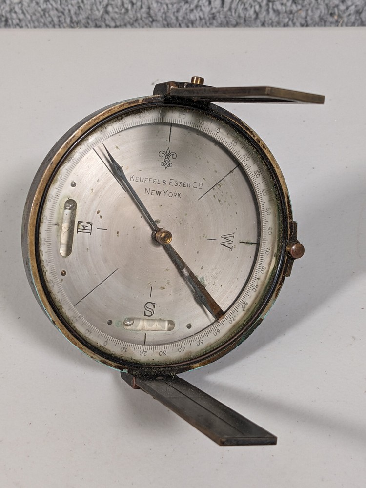 Vintage Keuffel & Esser Co Surveying Compass