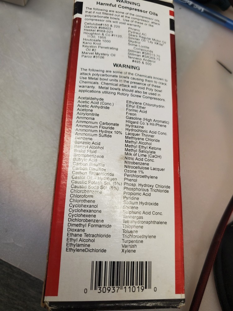 Milton Industries 1019 3/8" Heavy Duty Micro Filter