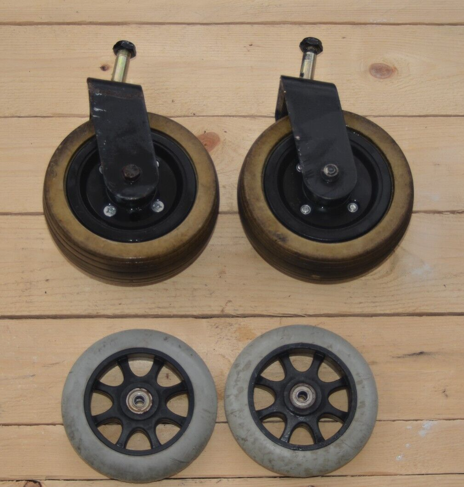 Jazzy Pride Select Electric Scooter Front & Caster Wheels