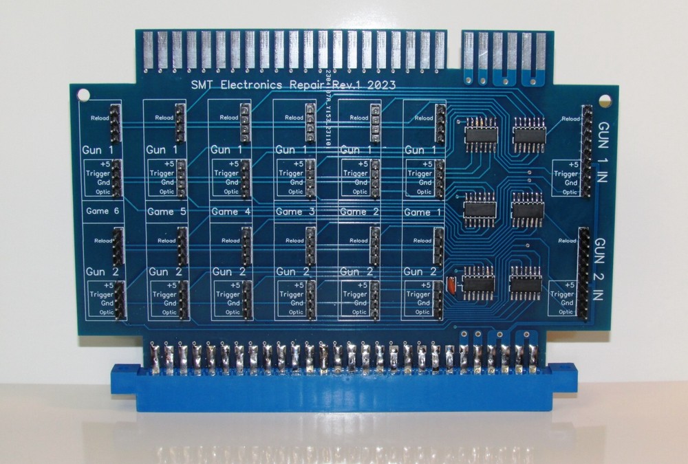 Light Gun Expansion Board for Arcade Jamma Switchers
