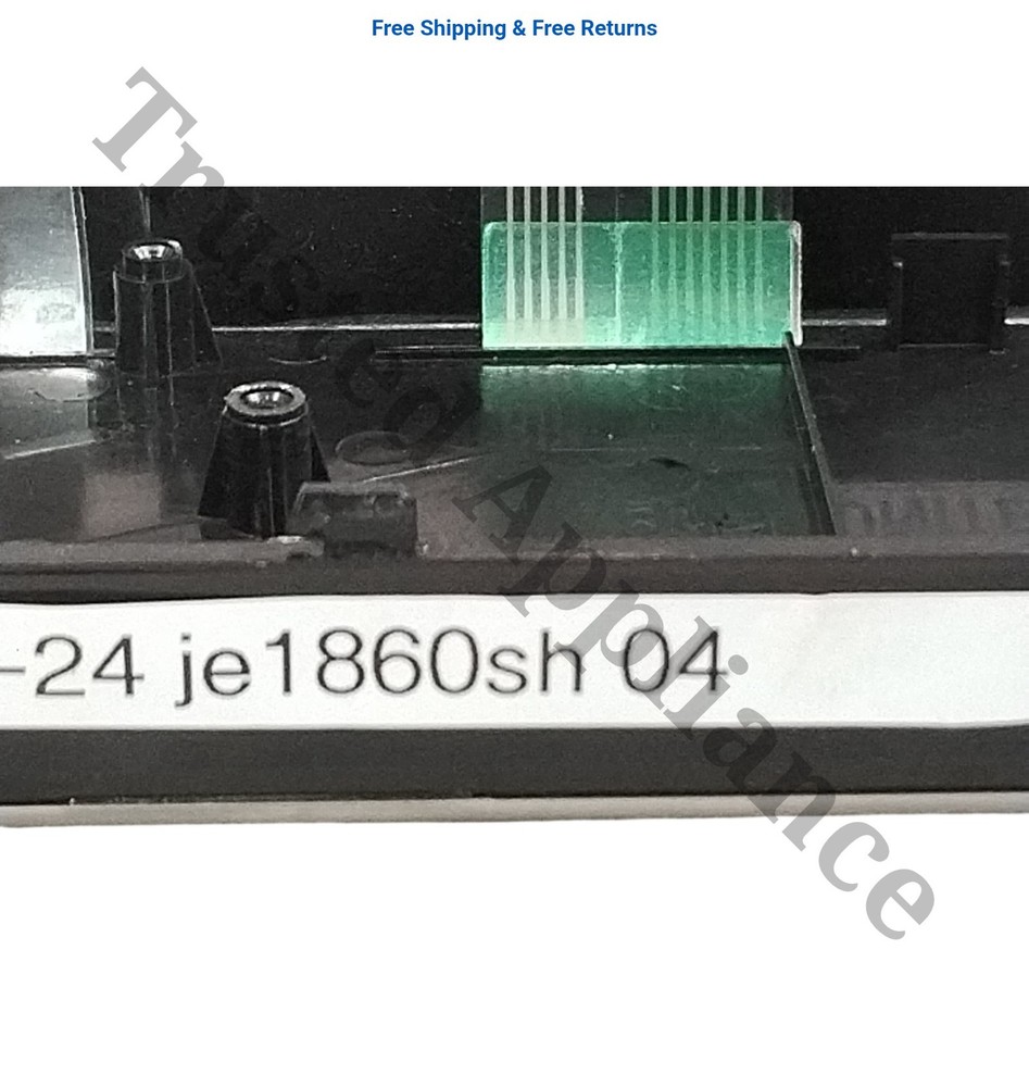 GE Microwave Control Panel WB07X10844 SILVER