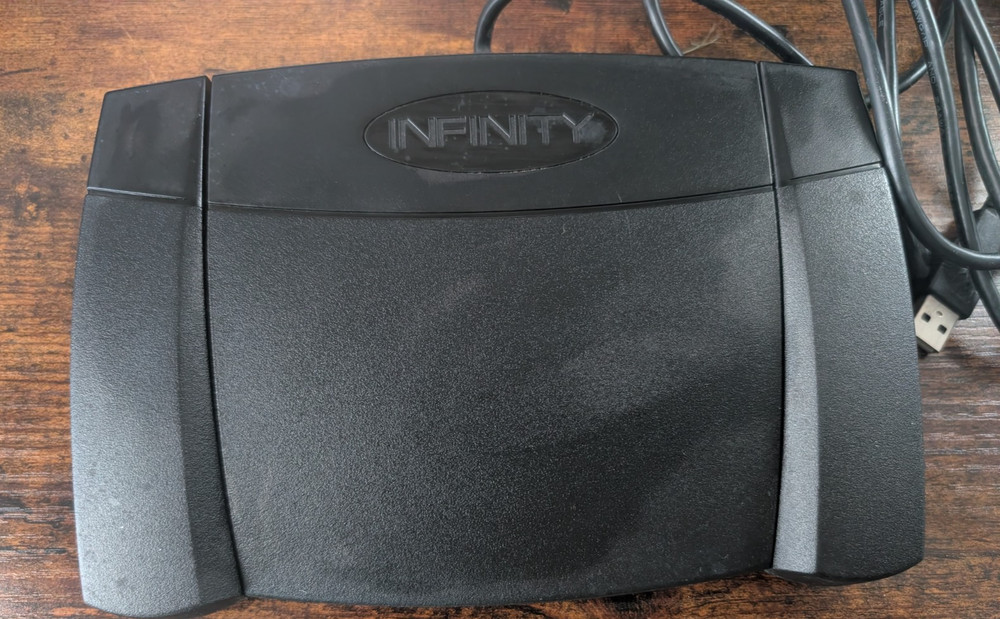 HTH ENGINEERING TRANSCRIPTION FOOT PEDAL HDP-3S