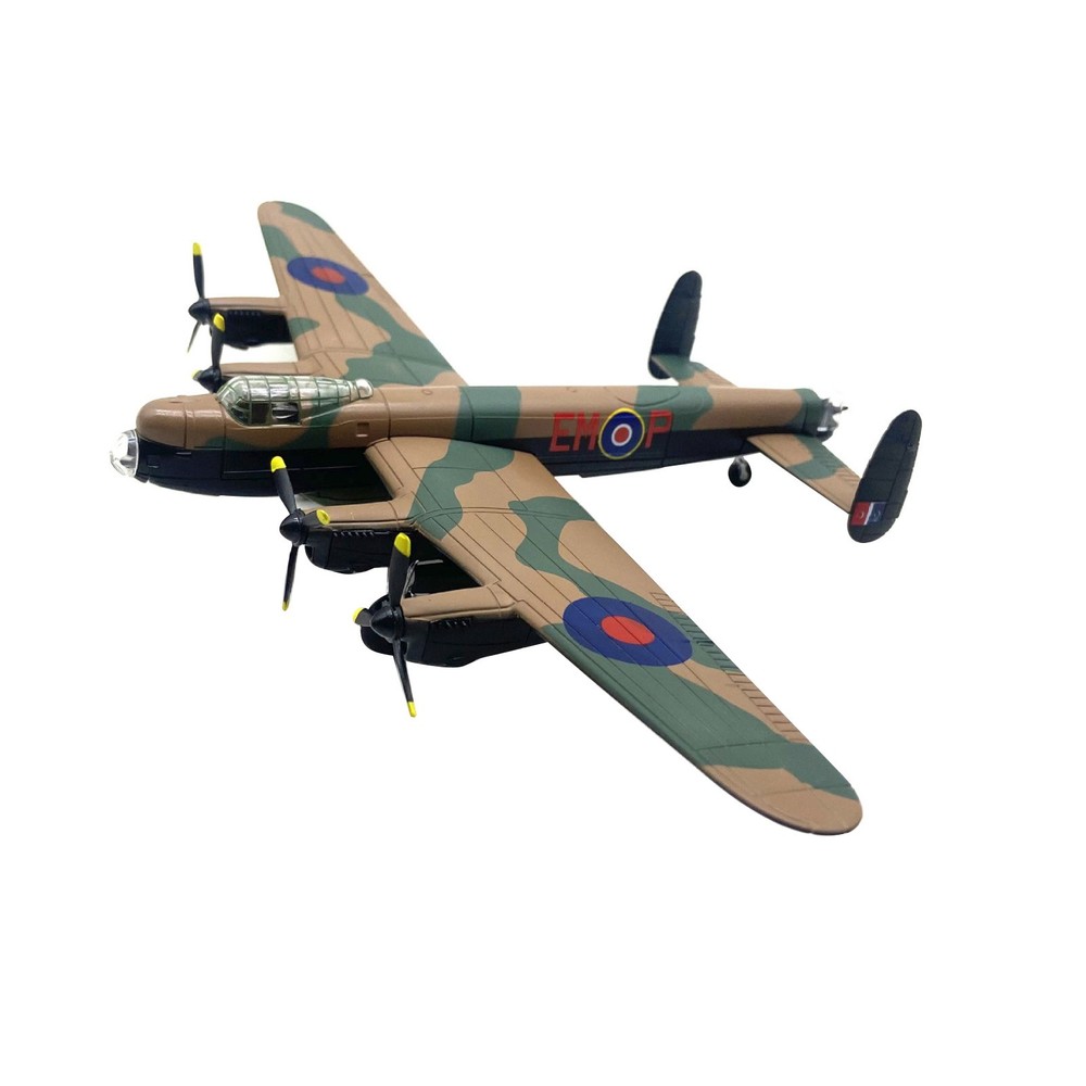 Avro Lancaster Bomber RAF Plane 1:144 Scale Alloy Model with Display Stand