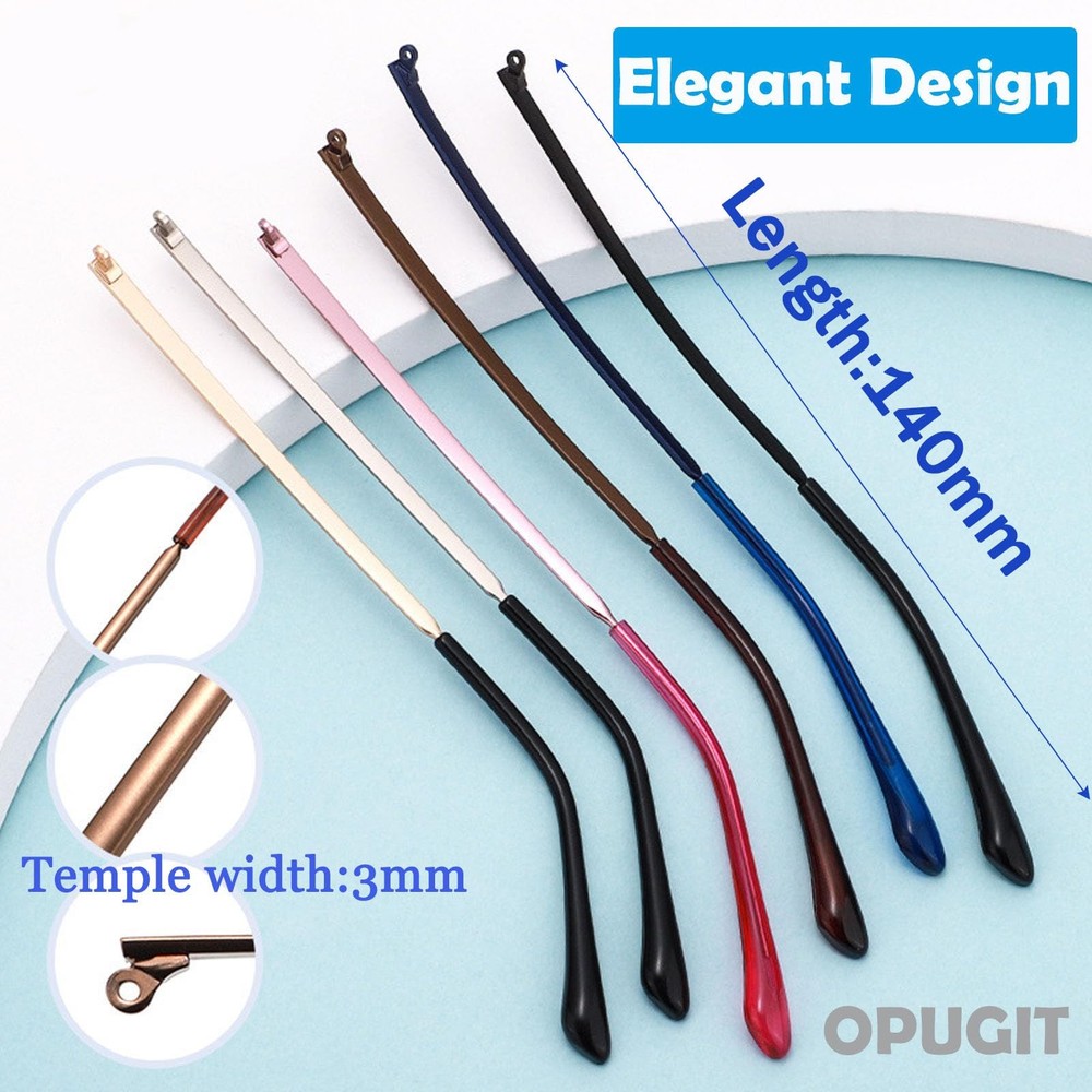 Metal Glasses Replacement Temple, Eyeglass Arms Legs Replacement, Glasses Rep...