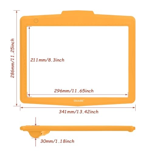 A4 LED Tracing Pad for Kids, USB Rechargeable Drawing Tablet - Adjustable