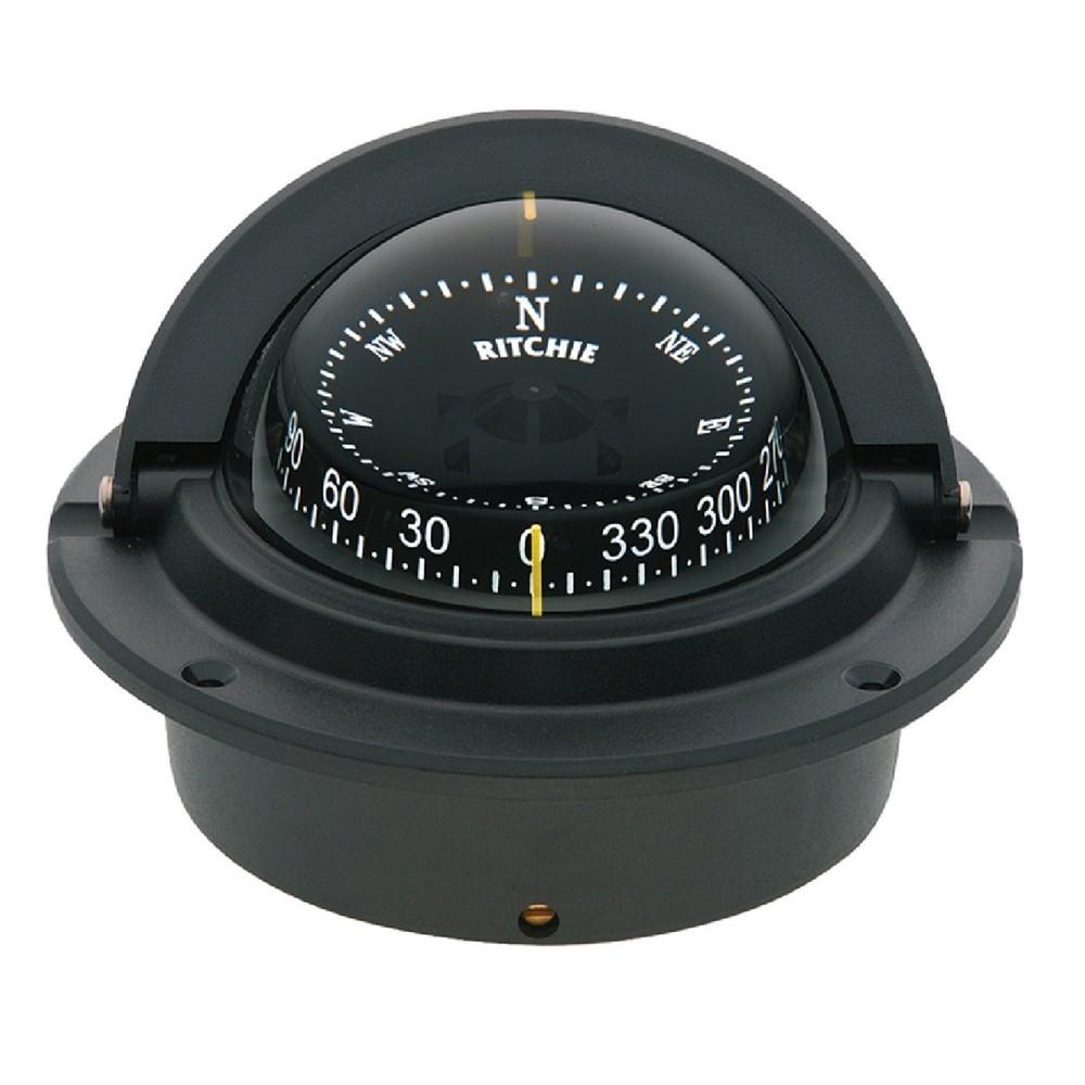 Ritchie F-83 Voyager Compass - Flush Mount - Black