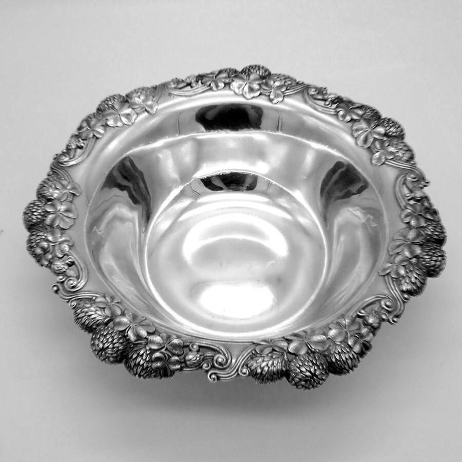 Tiffany Clover Bowl Sterling Silver 1900s